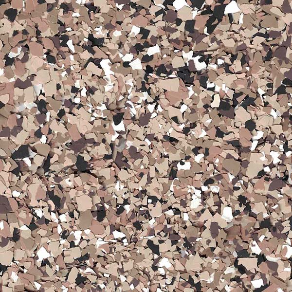 A textured surface featuring a mix of irregular beige, brown, and black speckles, resembling a granite or stone pattern. No landmarks visible.